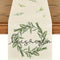 Easter Table Runner - Linen Bunny Decoration, 72-Inch Set of 2 Style 16