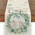 Easter Table Runner - Linen Bunny Decoration, 72-Inch Set of 2 Style 17