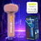 Pink 3-Meter Glow-in-the-Dark Rope Launcher Toy - Fun Stress Relief for All Ages