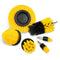 Electric Drill Brush Set - Multi-Purpose Cleaning Power for Sinks, Tiles & Car WheelsDrill not included