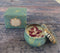 Small Scented Candle Set - 4 Soy Wax Candles, Travel Candle Set Freesia