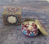 Small Scented Candle Set - 4 Soy Wax Candles, Travel Candle Set Lemongrass