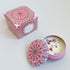 Small Scented Candle Set - 4 Soy Wax Candles, Travel Candle Set Peony