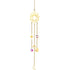 Style 2 4 pcs Crystal Wind Chimes-Sun Catcher Star Moon Dream Catcher for Window 30cm