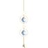 Style 3 4 pcs Crystal Wind Chimes-Sun Catcher Star Moon Dream Catcher for Window 31cm
