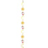 Style 6 4 pcs Crystal Wind Chimes-Sun Catcher Star Moon Dream Catcher for Window 34cm