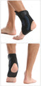 Black and Pink Adjustable Ankle Brace Compression Support for All Sports