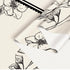 Style E Black And Off White Premium PVC Tablecloth - Oil & Water Resistant Table Cover for Dining Tables (120 x 180 cm)