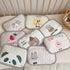 Cute Dog Pattern 2 Piece Set Kids Cooling Pad Set – 60x120cm Cartoon Latex Mattress Protector,  Pillow