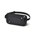 Black Nylon Travel Waist Pack - Waterproof, RFID Blocking, Lightweight