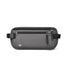 Dark Grey Nylon Travel Waist Pack - Waterproof, RFID Blocking, Lightweight