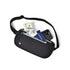 Dark Blue Nylon Travel Waist Pack - Waterproof, RFID Blocking, Lightweight