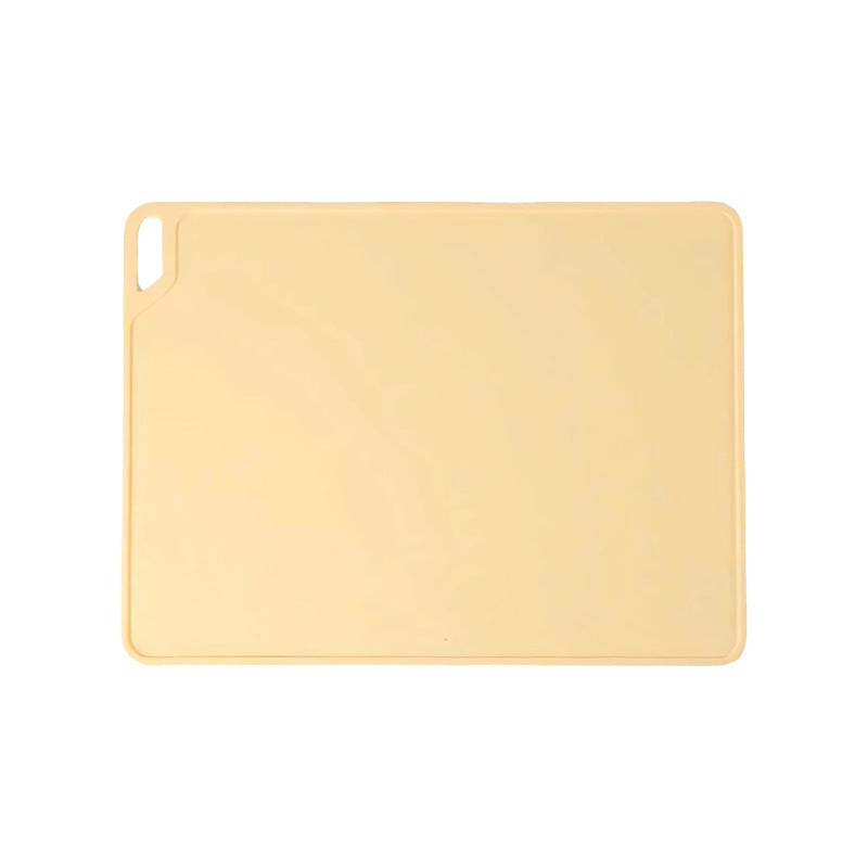 2 Pcs Yellow Safe & Durable Silicone Placemat - Heat Resistant, Spill-Proof Table Protector for Kids & Adults30*40CM