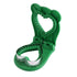 3 Pcs Green Heart Sandwich Maker Sealer - DIY Toast Pocket Bread Cutter & Sealer Mold PP + 304 Stainless Steel