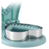 3 Pcs Green Heart Sandwich Maker Sealer - DIY Toast Pocket Bread Cutter & Sealer Mold PP + 304 Stainless Steel