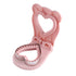 3 Pcs Pink Heart Sandwich Maker Sealer - DIY Toast Pocket Bread Cutter & Sealer Mold PP + 304 Stainless Steel
