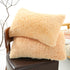 Light Yellow Faux Fur Pillowcase Set - Crystal Velvet Plush Throw Pillow Covers, Bedding Accent 50x70cm, Pair
