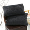 Dark Grey Faux Fur Pillowcase Set - Crystal Velvet Plush Throw Pillow Covers, Bedding Accent 50x70cm, Pair