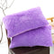 Purple Faux Fur Pillowcase Set - Crystal Velvet Plush Throw Pillow Covers, Bedding Accent 50x70cm, Pair