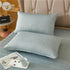 Cyan Cooling latex texture Pillowcase Set - Latex Feeling, Solid Color, 48x74cm Pair