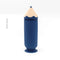 Dark Blue Creative Silicone Pencil Case - High-Value Stationery  - Large Capacity Desk Organizer