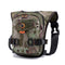 Camouflage Green Rugged Polyester Waist Pack - Stylish, Multi-Compartment Crossbody Bag for Outdoor Adventures