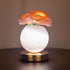 Pink Dreamy Rose Planet Lamp Night Light - Elegant 21cm USB-Charged 3-Color Touch Dimming Decor Gift