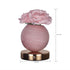 Pink Dreamy Rose Planet Lamp Night Light - Elegant 21cm USB-Charged 3-Color Touch Dimming Decor Gift