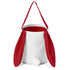Red Adorable Easter Bunny Ear Tote Bag - Stylish Rabbit-Themed Candy Bag
