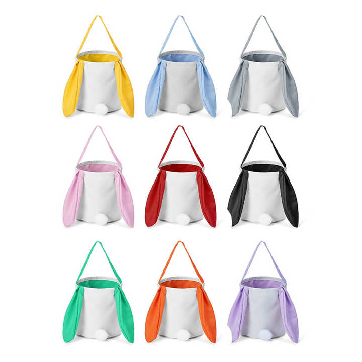 Blue Adorable Easter Bunny Ear Tote Bag - Stylish Rabbit-Themed Candy Bag