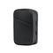 Black Premium PU Leather Multi-Functional Travel Cable Organizer - Waterproof Digital Storage Pouch