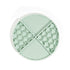 2 Pcs Light Green Honeycomb Pet Slow Feeder Bowl - Anti-Choke Silicone Lick Mat with Suction for Dogs