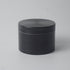 Black Premium 4-Layer Zinc Alloy Herb Grinder - Magnetic Lid & Fine Grinding, 63mm, 162g