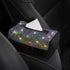 Red Diamond Bling Rhinestone Car Tissue Box Holder - Applies to Visor & Seat Back