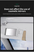2 Pcs Grey PU Leather Car Visor Sunglasses Holder - Multi-Functional Clip for Glasses, Cards & Tickets, 9.5x4.5cm