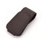 2 Pcs Brown PU Leather Car Visor Sunglasses Holder - Multi-Functional Clip for Glasses, Cards & Tickets, 9.5x4.5cm