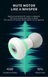 2 Pcs Grey And Green Mini Massage Gun - 6-Speed Muscle Relaxer, USB Rechargeable, Portable Fascia Massager for Home Use