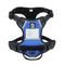 Size M Blue Reflective No-Pull Dog Harness - Adjustable & Durable for Large Breeds, Anti-Escape Design