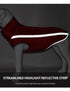 Size 3XL Red Reflective Winter Dog Jacket - Warm & Waterproof Outdoor Coat for Large Breeds