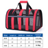 Size L Blue And White Foldable Pet Carrier Bag - Lightweight, Breathable, and Spacious for All Seasons