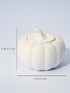 Westin White TeaCeramic Pumpkin Candle with Lid - Home Decor and Gift Ideas