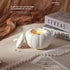 Westin White TeaCeramic Pumpkin Candle with Lid - Home Decor and Gift Ideas