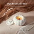 Westin White TeaCeramic Pumpkin Candle with Lid - Home Decor and Gift Ideas