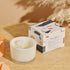 3 PCS FreesiaMacaron Crystal Stone Scented Candle - Aromatherapy Gift