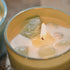 3 PCS FreesiaMacaron Crystal Stone Scented Candle - Aromatherapy Gift