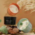 3 PCS Sweet lemonMacaron Crystal Stone Scented Candle - Aromatherapy Gift