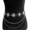 2 PCS Style 1Statement Body Chain Belt - Women's Sun Flower Waist Jewelry