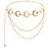 2 PCS Style 8Statement Body Chain Belt - Women's Sun Flower Waist Jewelry
