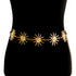 2 PCS Style 9Statement Body Chain Belt - Women's Sun Flower Waist Jewelry