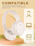Khaki Over-Ear Wireless Headphones - Immersive Sound, 360° Surround Sound